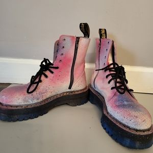 Dr. Martens Jadon Splatter size 9 Ladies